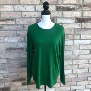 Old Navy Green Long Sleeve Top